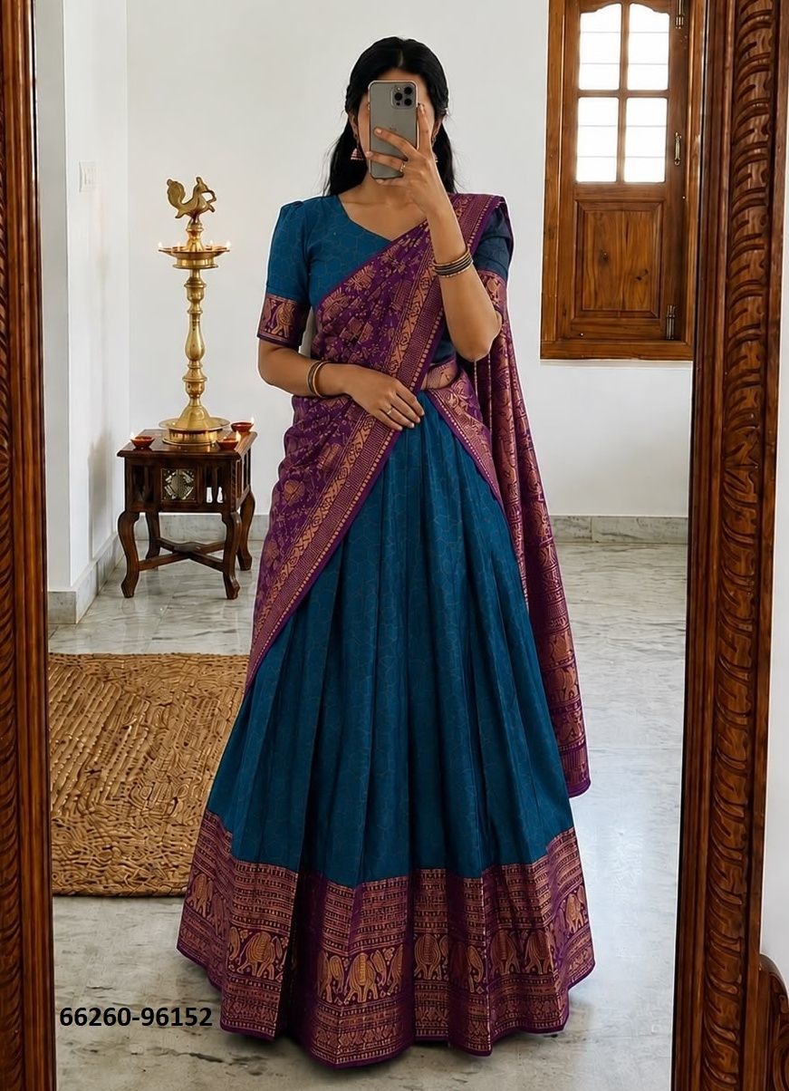 URVASHI - Catalog # 66260 (Set of 6 Readymade Lehengas)