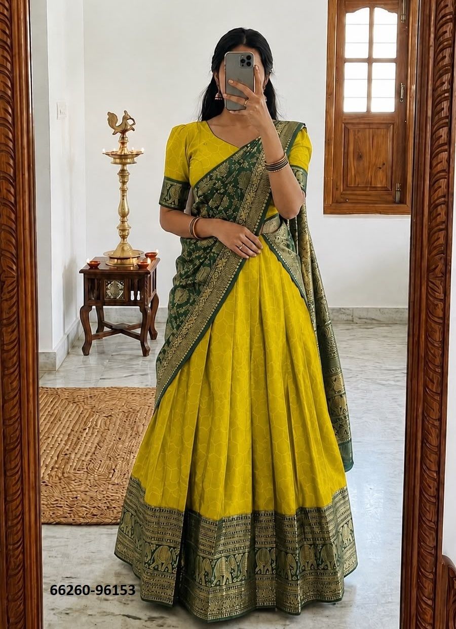 URVASHI - Catalog # 66260 (Set of 6 Readymade Lehengas)
