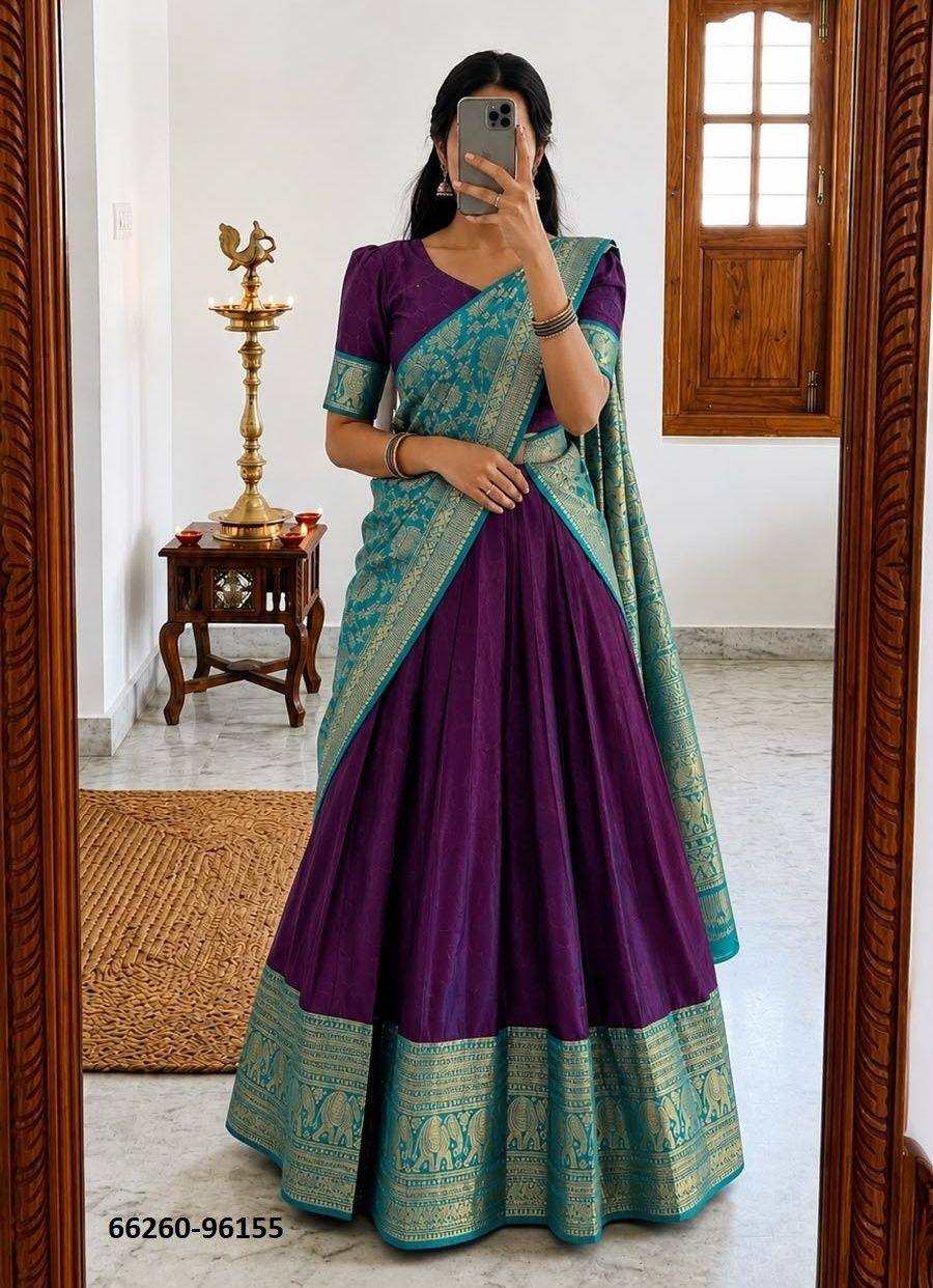 URVASHI - Catalog # 66260 (Set of 6 Readymade Lehengas)