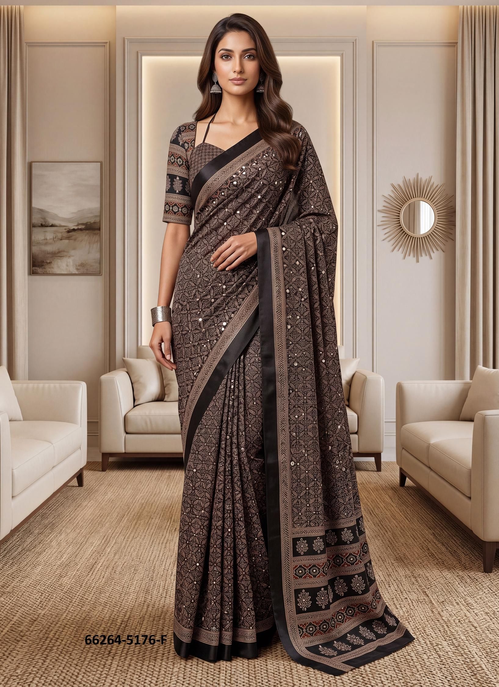 SERIES 5176 - Catalog # 66264 (Set of 8 Sarees)