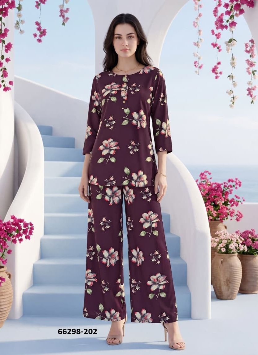 GLAMOUR 2 - Catalog # 66298 (Set of 6 Tops With Bottoms)