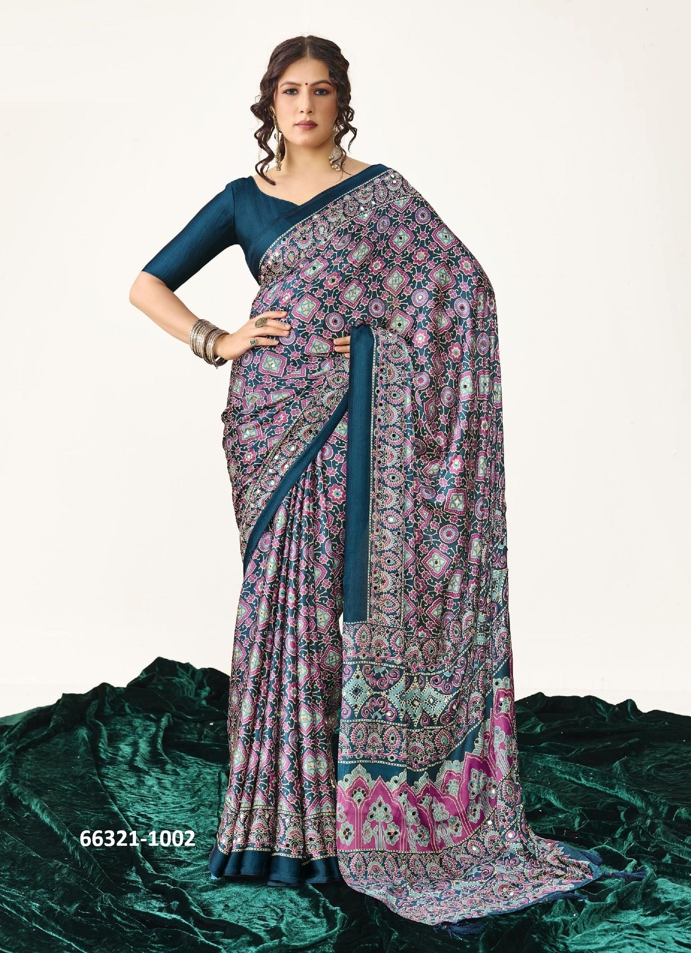 MEHRIYA 2 - Catalog # 66321 (Set of 6 Sarees) MEHRIYA 2 - Catalog # 66321 (Set of 6 Sarees)