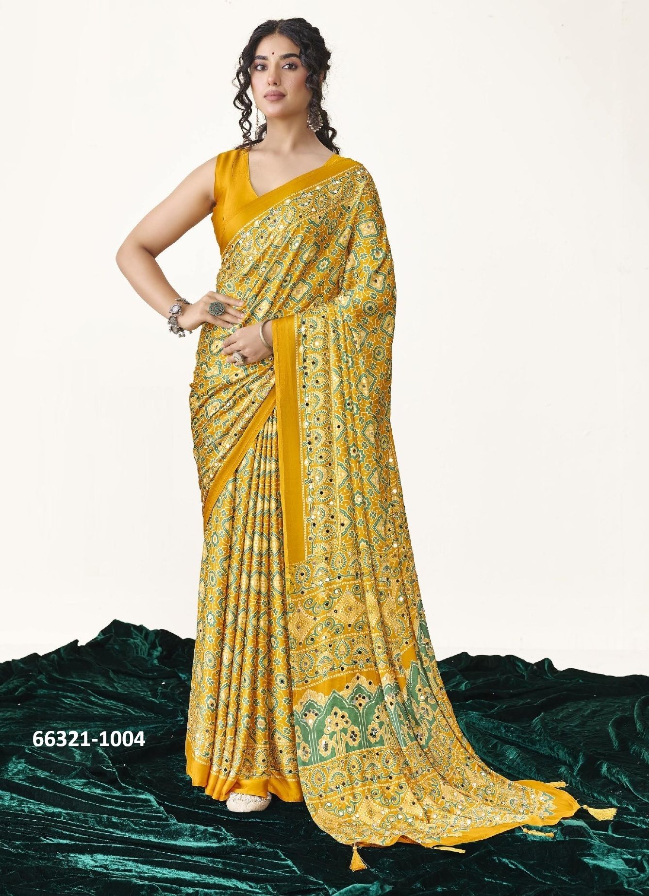 MEHRIYA 2 - Catalog # 66321 (Set of 6 Sarees) MEHRIYA 2 - Catalog # 66321 (Set of 6 Sarees)