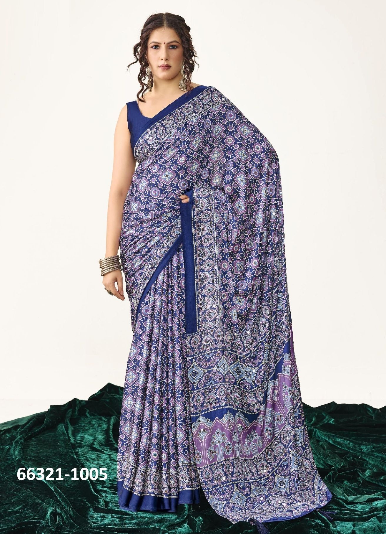 MEHRIYA 2 - Catalog # 66321 (Set of 6 Sarees) MEHRIYA 2 - Catalog # 66321 (Set of 6 Sarees)