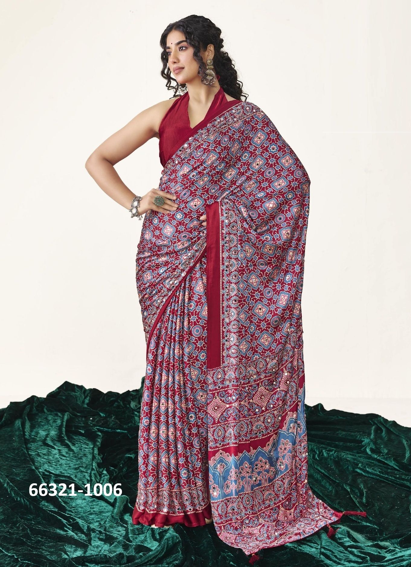 MEHRIYA 2 - Catalog # 66321 (Set of 6 Sarees) MEHRIYA 2 - Catalog # 66321 (Set of 6 Sarees)