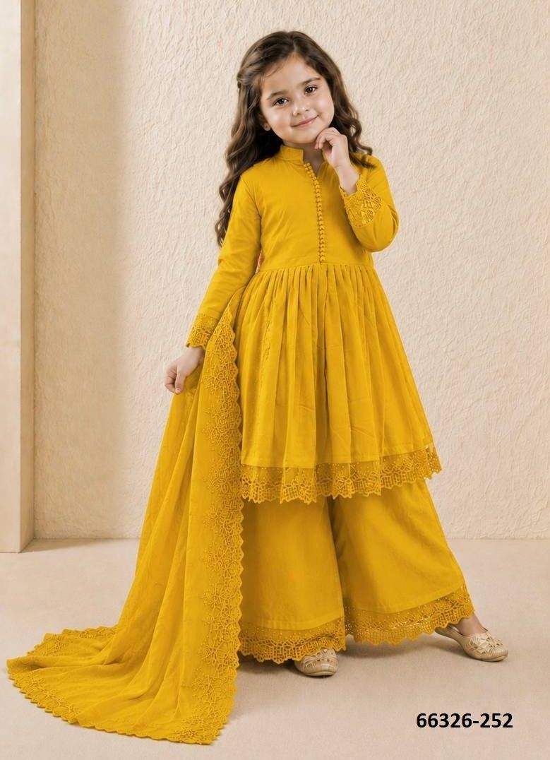 KIDS SERIES 251 - Catalog # 66326 (Set of 5 Readymade Salwar Suits)