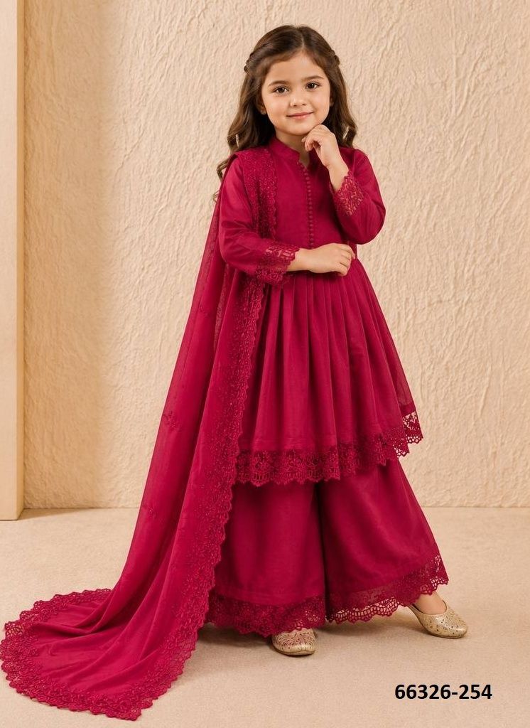 KIDS SERIES 251 - Catalog # 66326 (Set of 5 Readymade Salwar Suits)