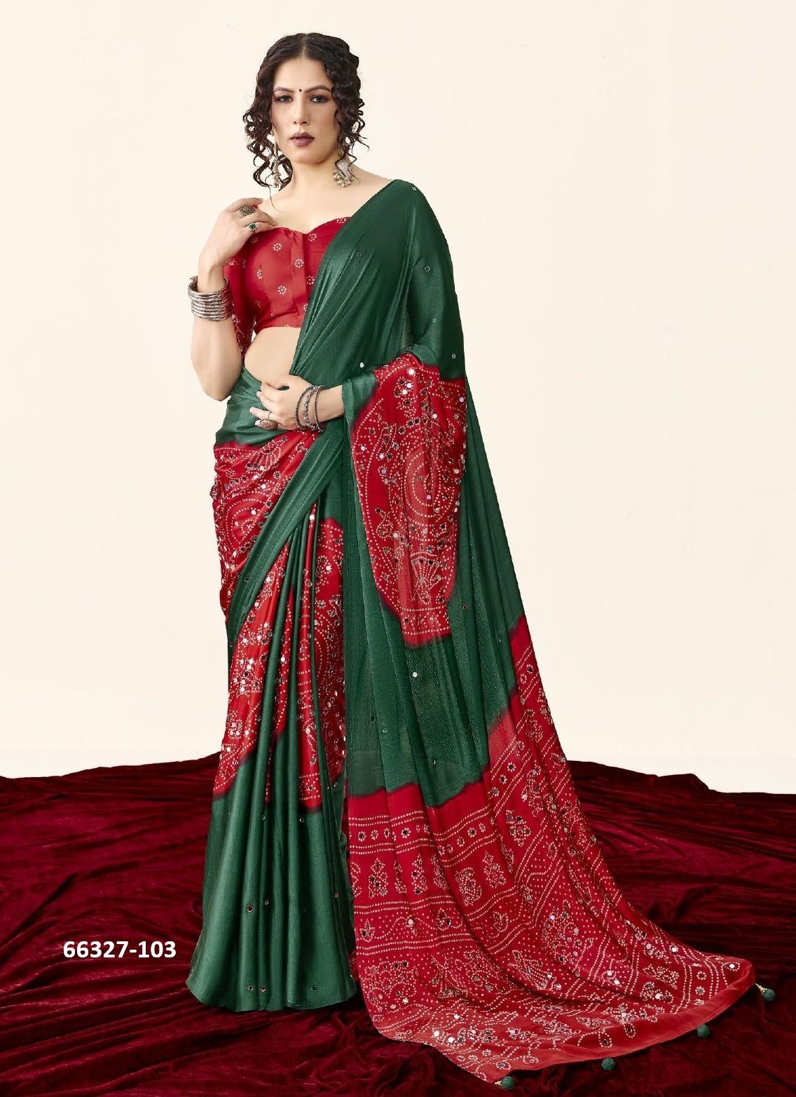 MEHRIYA 1 - Catalog # 66327 (Set of 6 Sarees) MEHRIYA 1 - Catalog # 66327 (Set of 6 Sarees)