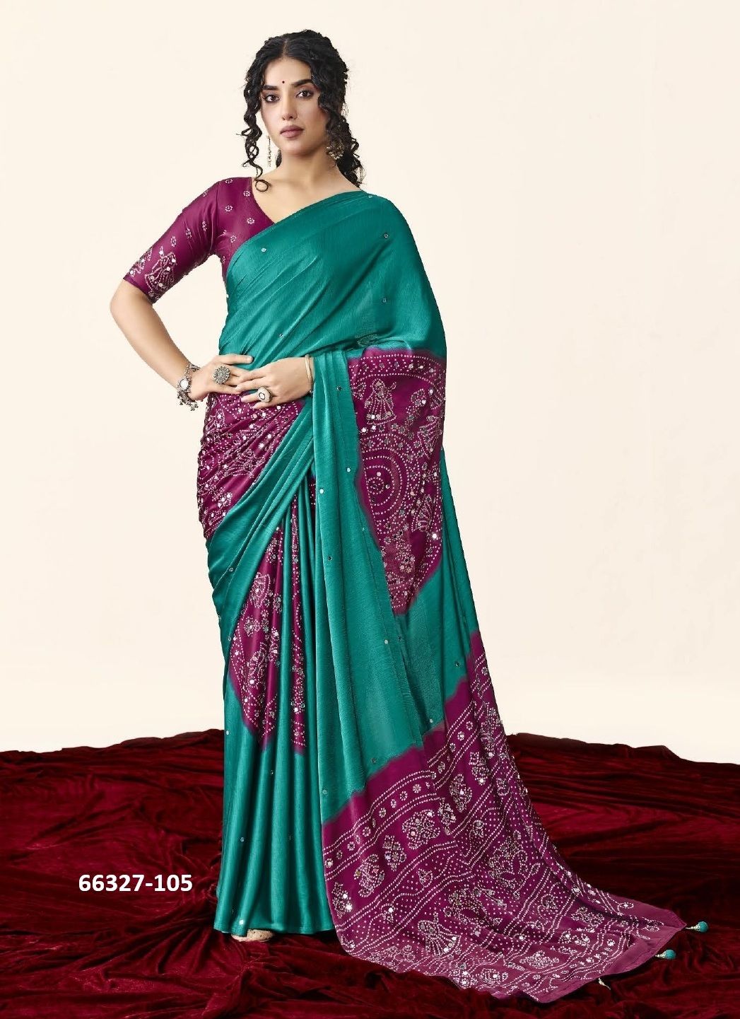 MEHRIYA 1 - Catalog # 66327 (Set of 6 Sarees) MEHRIYA 1 - Catalog # 66327 (Set of 6 Sarees)