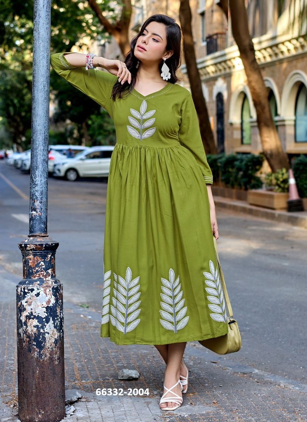 YAMINI - Catalog # 66332 (Set of 6 Readymade Women's Kurtis / Tops)
