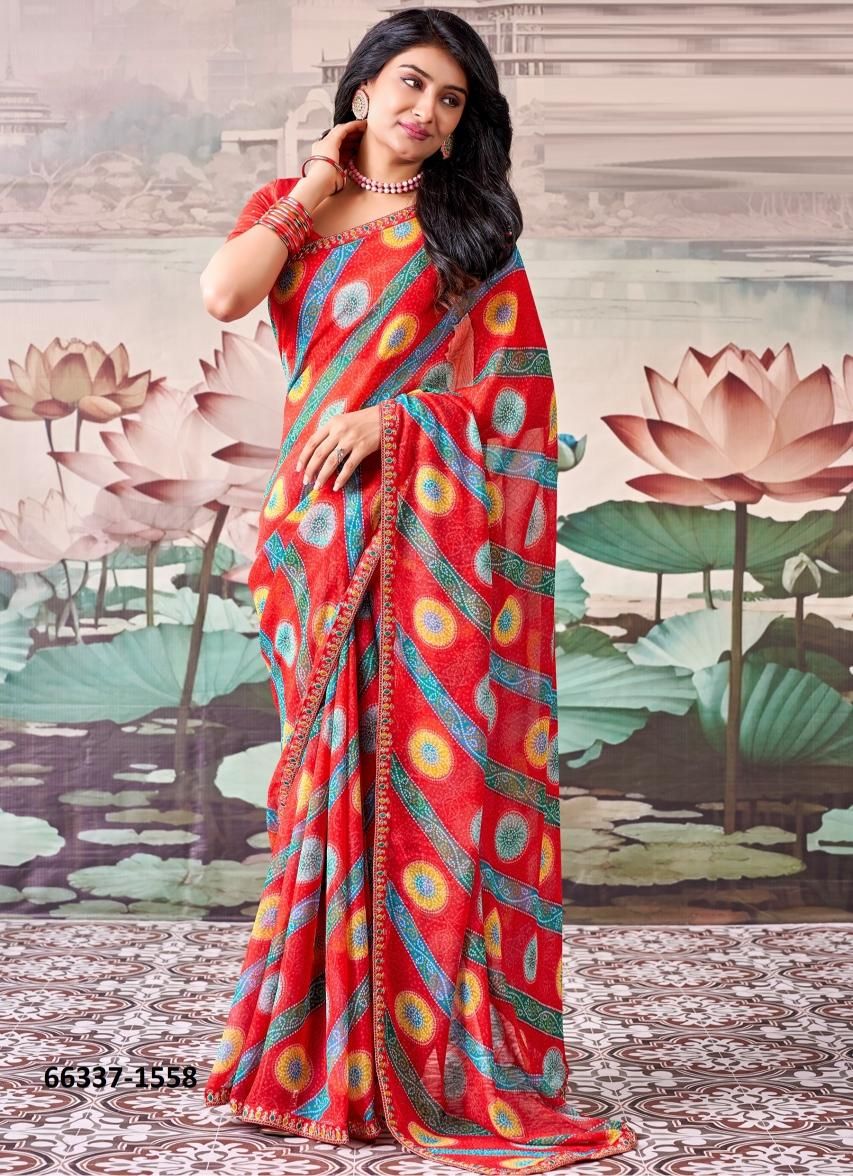 RAJMAHAL - Catalog # 66337 (Set of 20 Sarees)