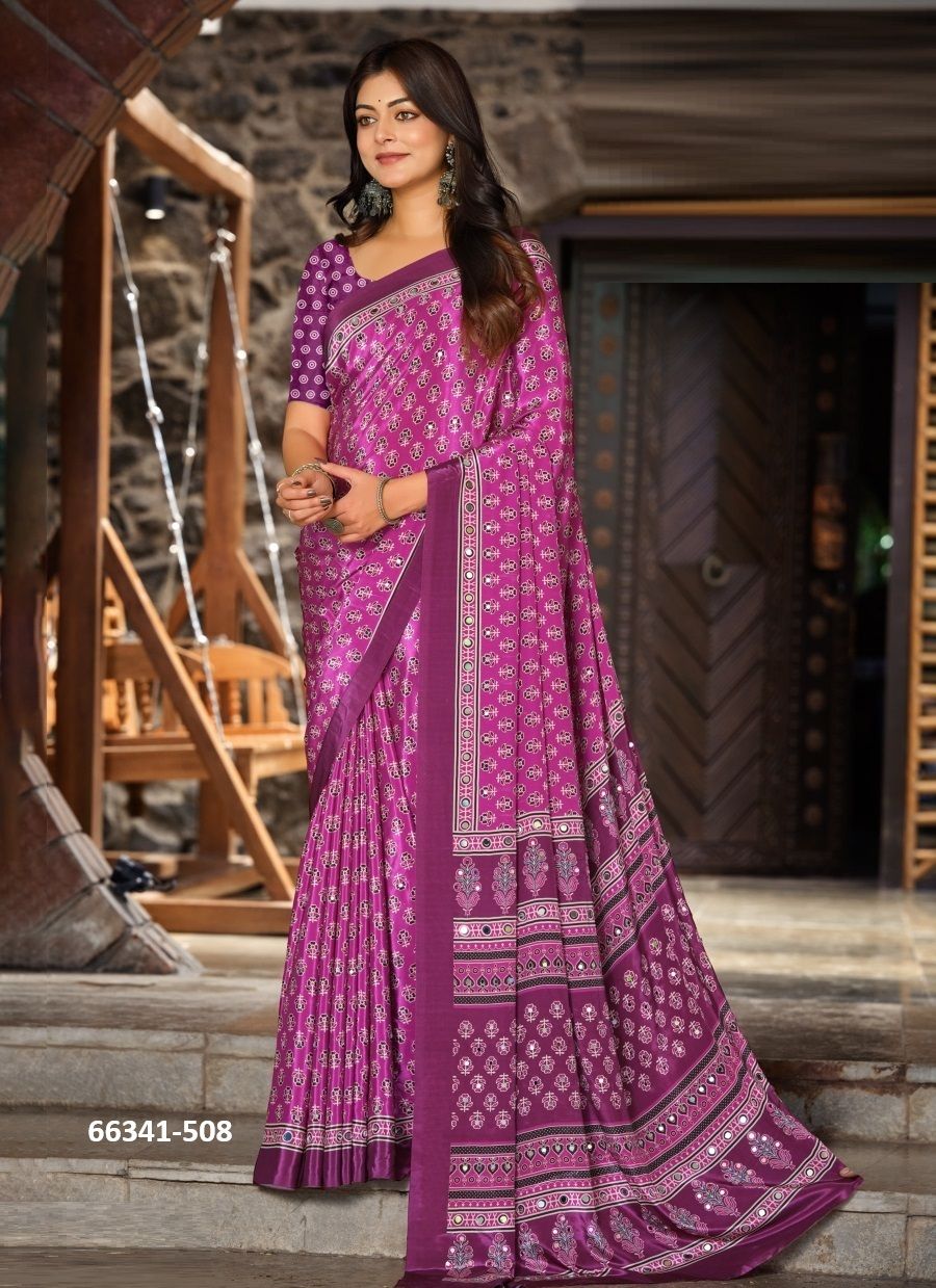 AMBIKA 5 - Catalog # 66341 (Set of 8 Sarees)