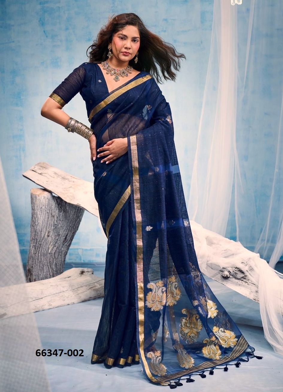 SEERAT - Catalog # 66347 (Set of 6 Sarees)