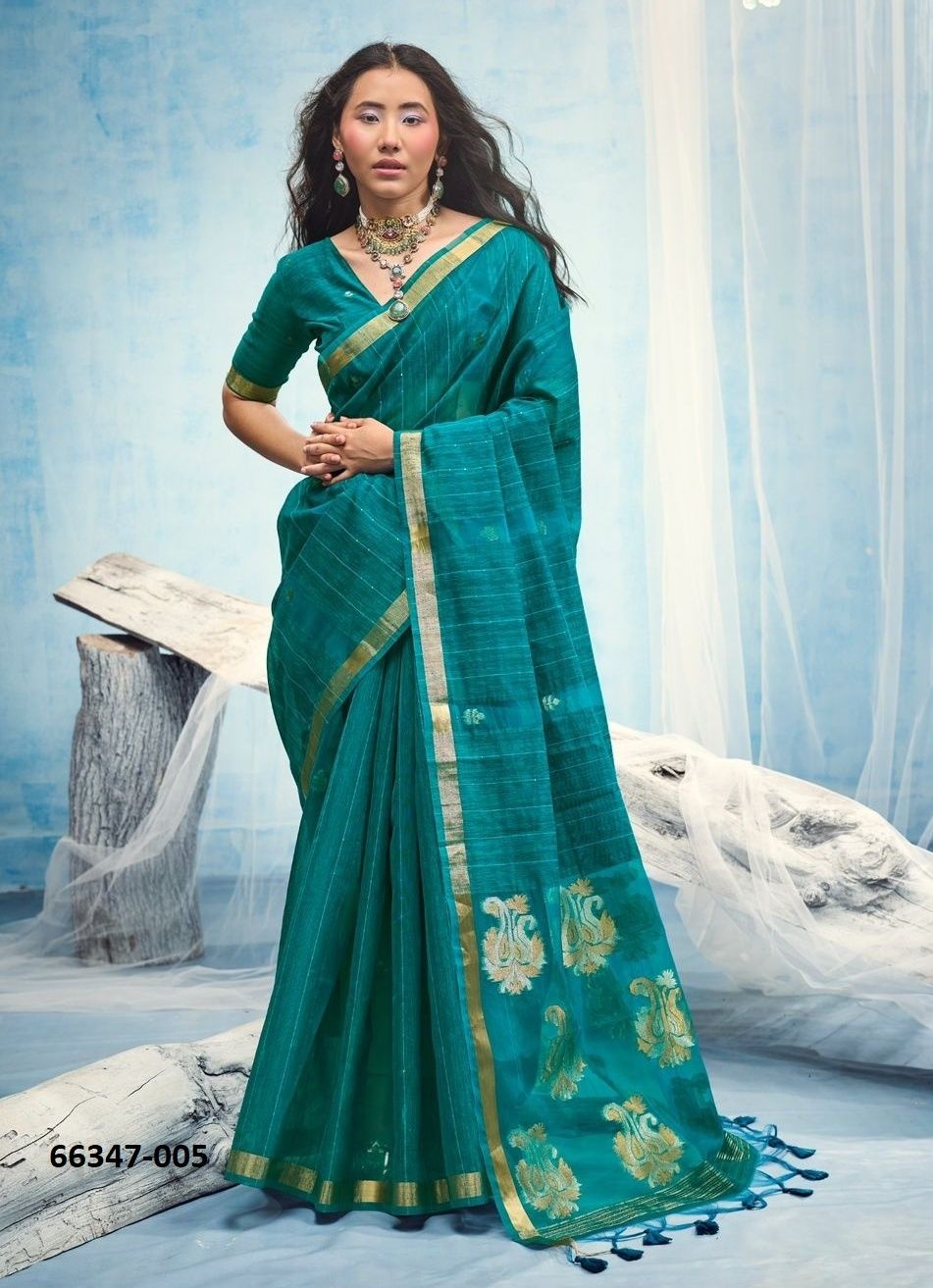 SEERAT - Catalog # 66347 (Set of 6 Sarees)
