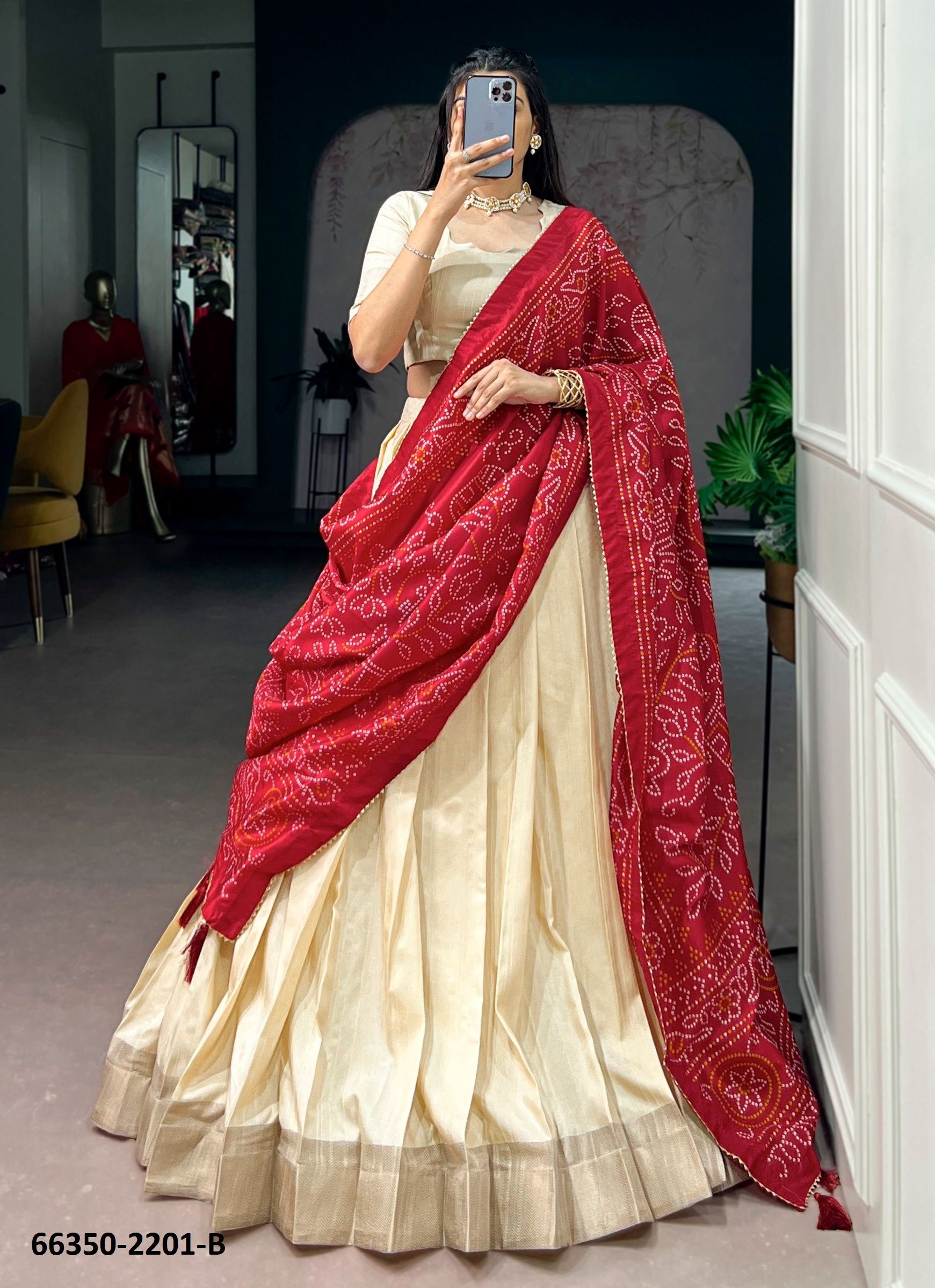 SERIES 2201 - Catalog # 66350 (Set of 8 Semi-Stitched Lehengas) SERIES 2201 - Catalog # 66350 (Set of 8 Semi-Stitched Lehengas)
