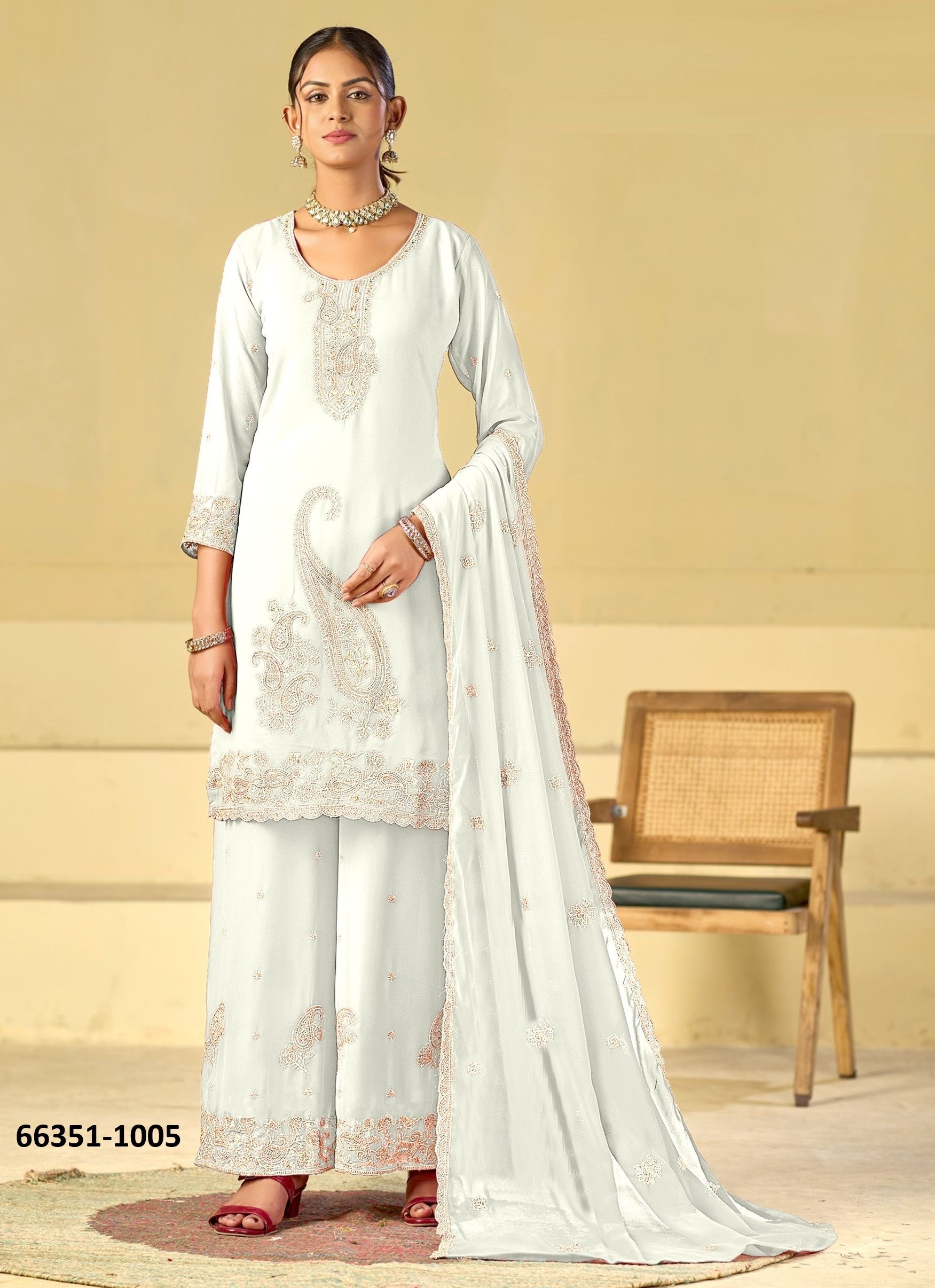 KHUSHI - Catalog # 66351 (Set of 6 Readymade Salwar Suits) KHUSHI - Catalog # 66351 (Set of 6 Readymade Salwar Suits)