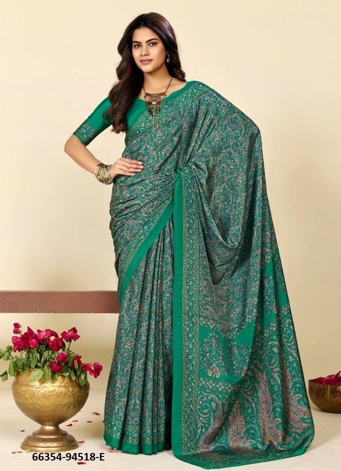 HERITAGE SILK 7 - Catalog # 66354 (Set of 6 Sarees) HERITAGE SILK 7 - Catalog # 66354 (Set of 6 Sarees)