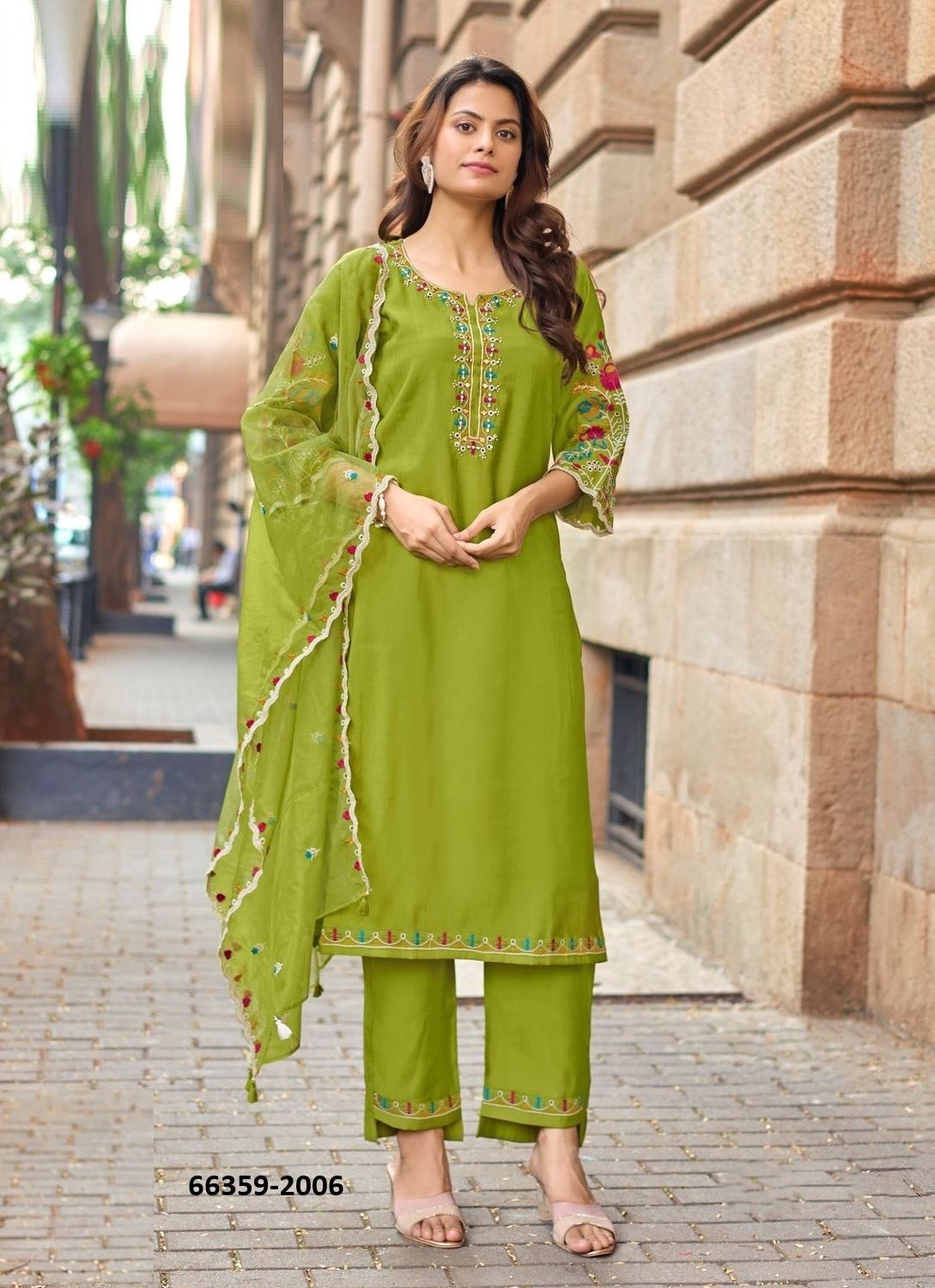 RANG MAHAL - Catalog # 66359 (Set of 6 Readymade Salwar Suits) RANG MAHAL - Catalog # 66359 (Set of 6 Readymade Salwar Suits)