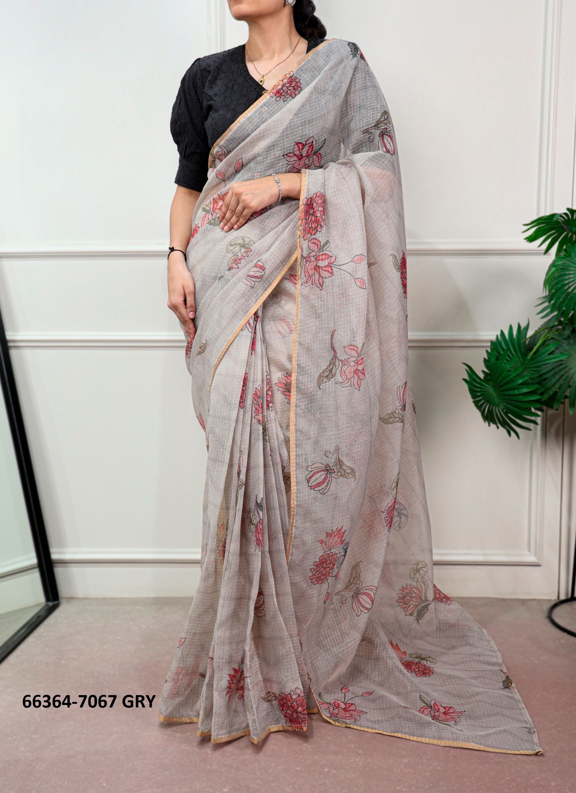 SERIES 7067 - Catalog # 66364 (Set of 3 Sarees) SERIES 7067 - Catalog # 66364 (Set of 3 Sarees)