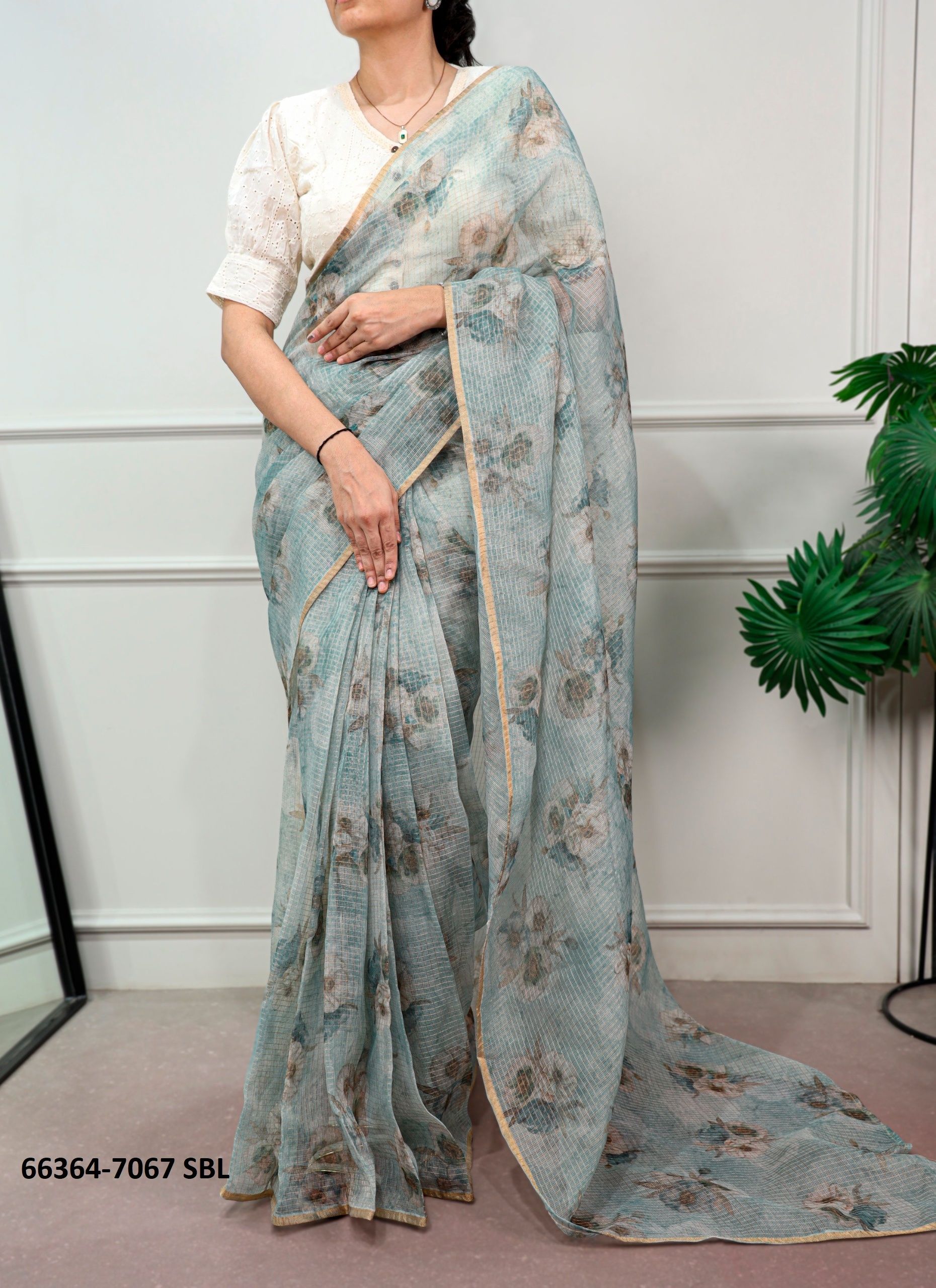 SERIES 7067 - Catalog # 66364 (Set of 3 Sarees) SERIES 7067 - Catalog # 66364 (Set of 3 Sarees)
