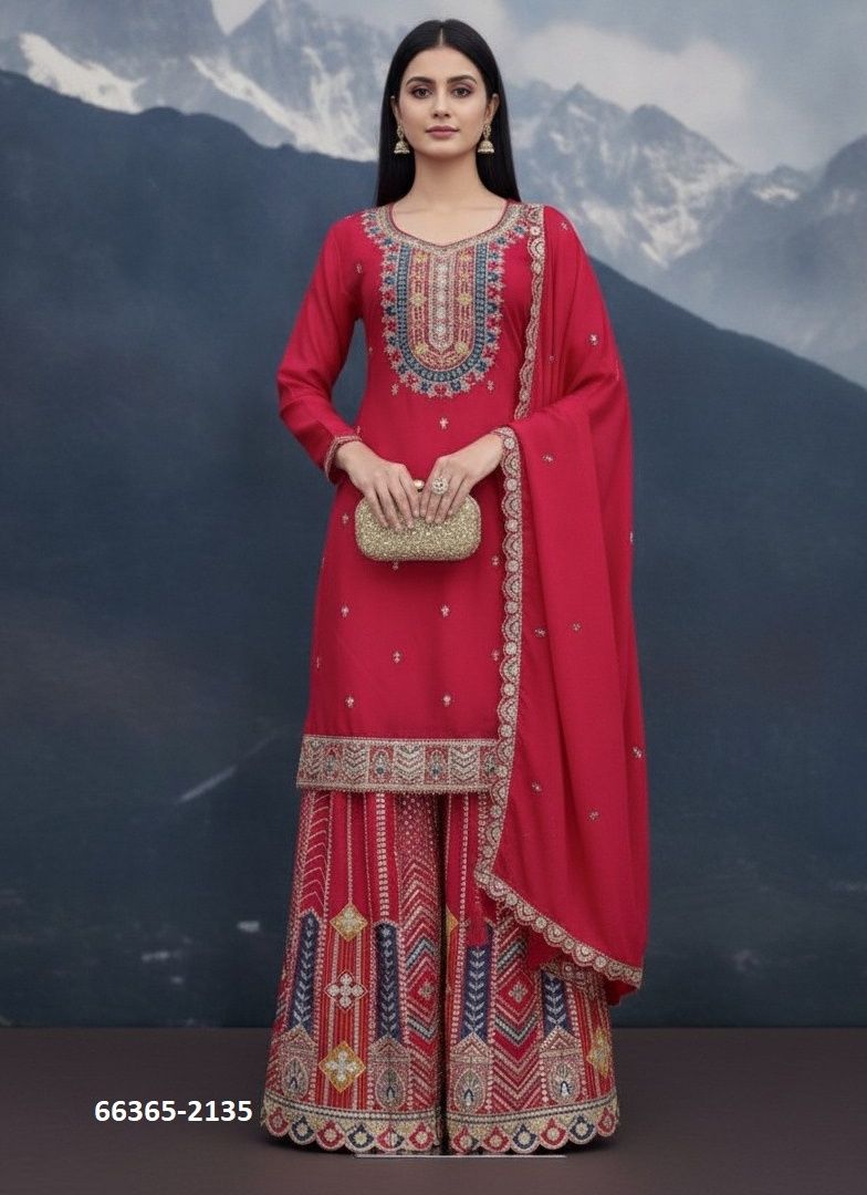 SERIES 2135 - Catalog # 66365 (Set of 3 Readymade Salwar Suits) SERIES 2135 - Catalog # 66365 (Set of 3 Readymade Salwar Suits)