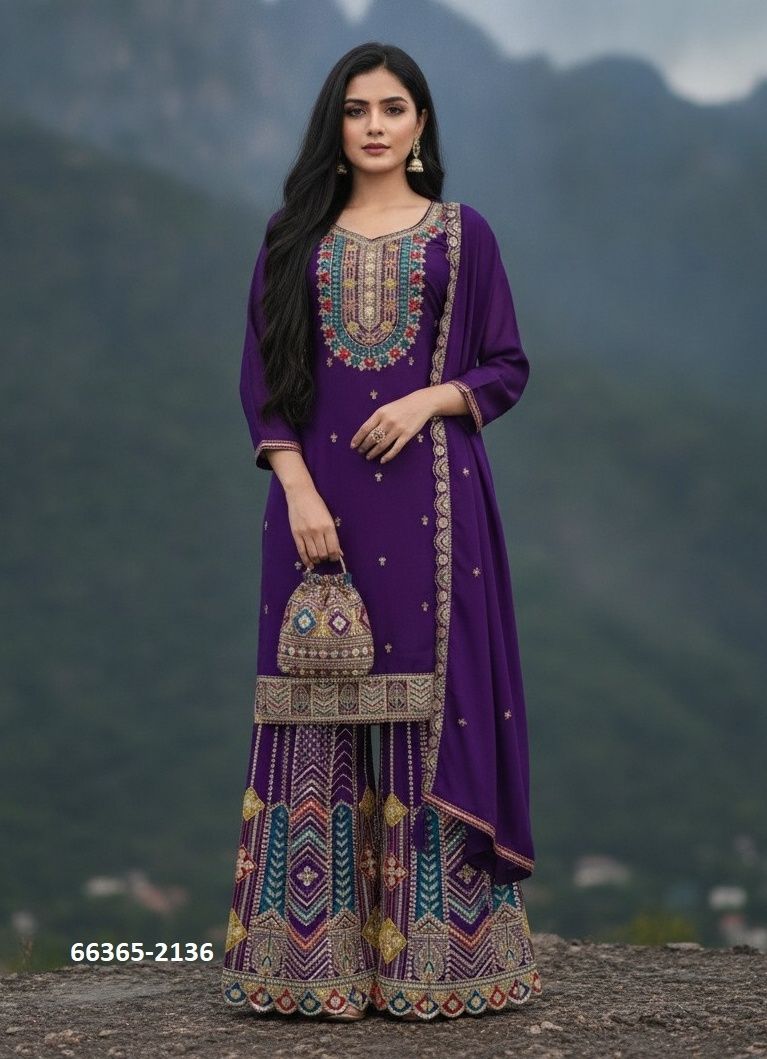 SERIES 2135 - Catalog # 66365 (Set of 3 Readymade Salwar Suits) SERIES 2135 - Catalog # 66365 (Set of 3 Readymade Salwar Suits)