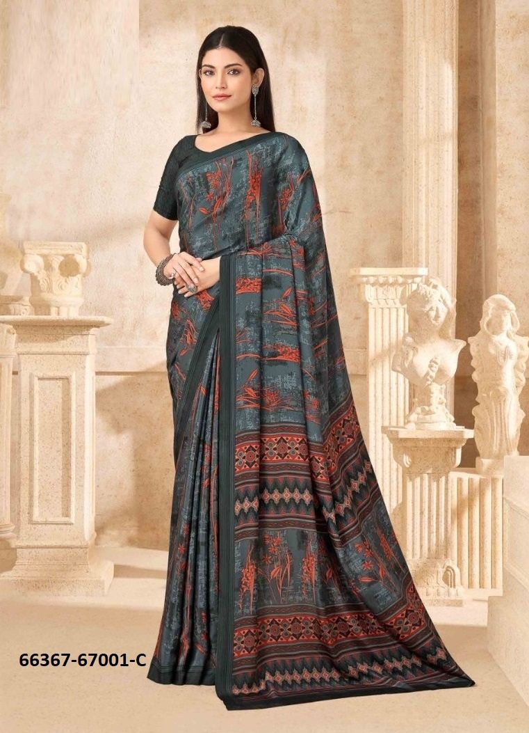 VEDANTA SILK 54 - Catalog # 66367 (Set of 12 Sarees) VEDANTA SILK 54 - Catalog # 66367 (Set of 12 Sarees)