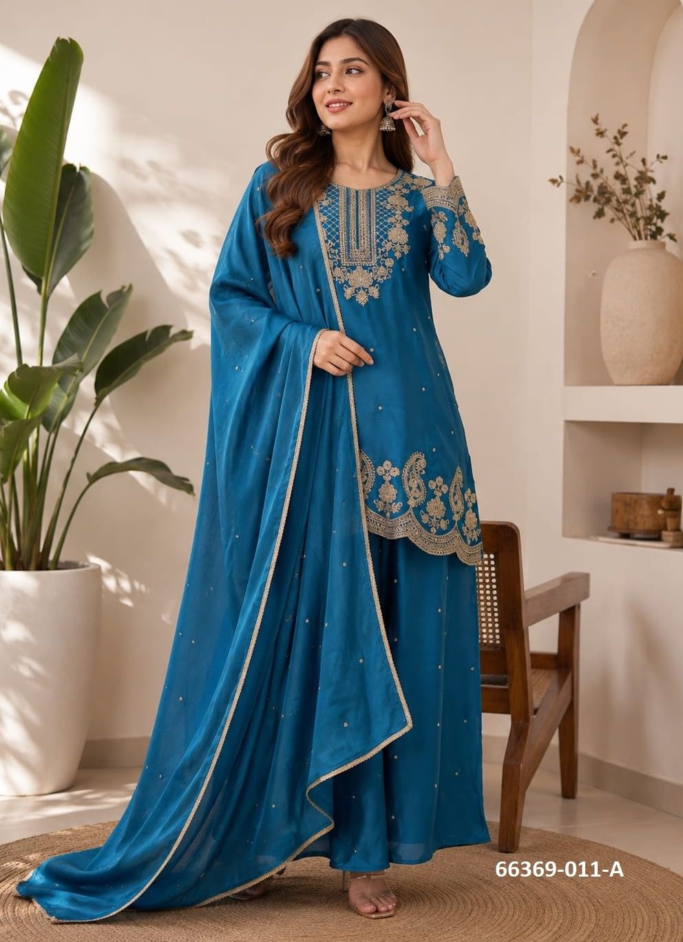 SERIES R11 - Catalog # 66369 (Set of 2 Readymade Salwar Suits) SERIES R11 - Catalog # 66369 (Set of 2 Readymade Salwar Suits)