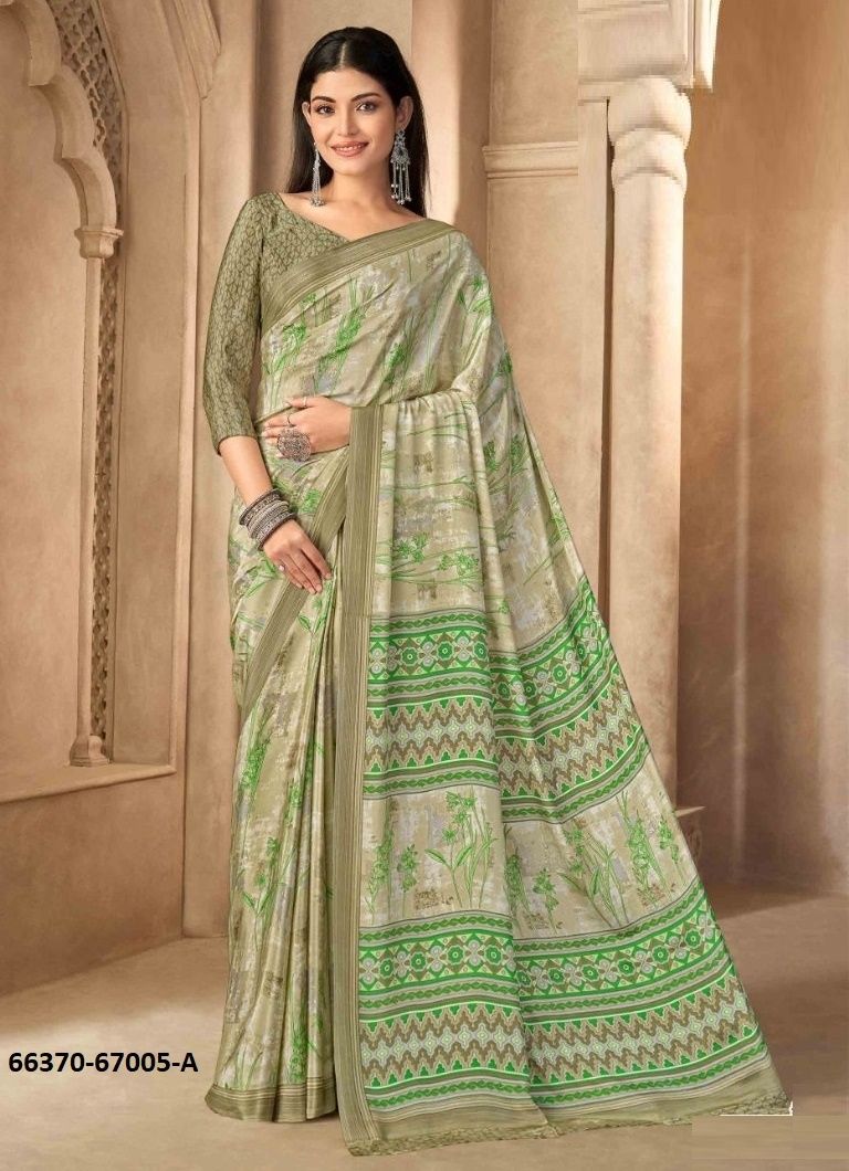 VEDANTA SILK 55 - Catalog # 66370 (Set of 12 Sarees) VEDANTA SILK 55 - Catalog # 66370 (Set of 12 Sarees)