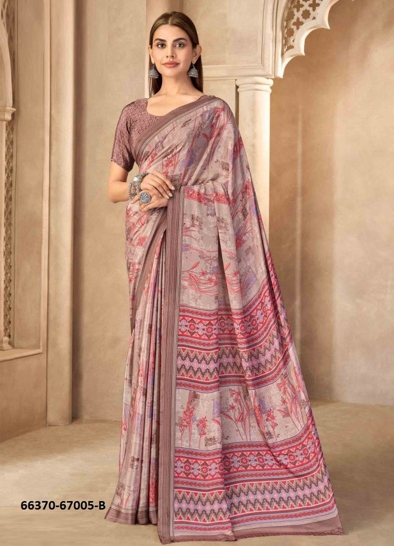 VEDANTA SILK 55 - Catalog # 66370 (Set of 12 Sarees) VEDANTA SILK 55 - Catalog # 66370 (Set of 12 Sarees)