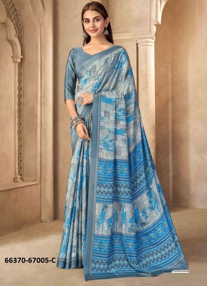 VEDANTA SILK 55 - Catalog # 66370 (Set of 12 Sarees) VEDANTA SILK 55 - Catalog # 66370 (Set of 12 Sarees)