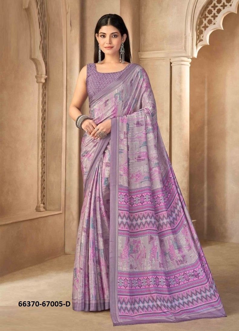 VEDANTA SILK 55 - Catalog # 66370 (Set of 12 Sarees) VEDANTA SILK 55 - Catalog # 66370 (Set of 12 Sarees)