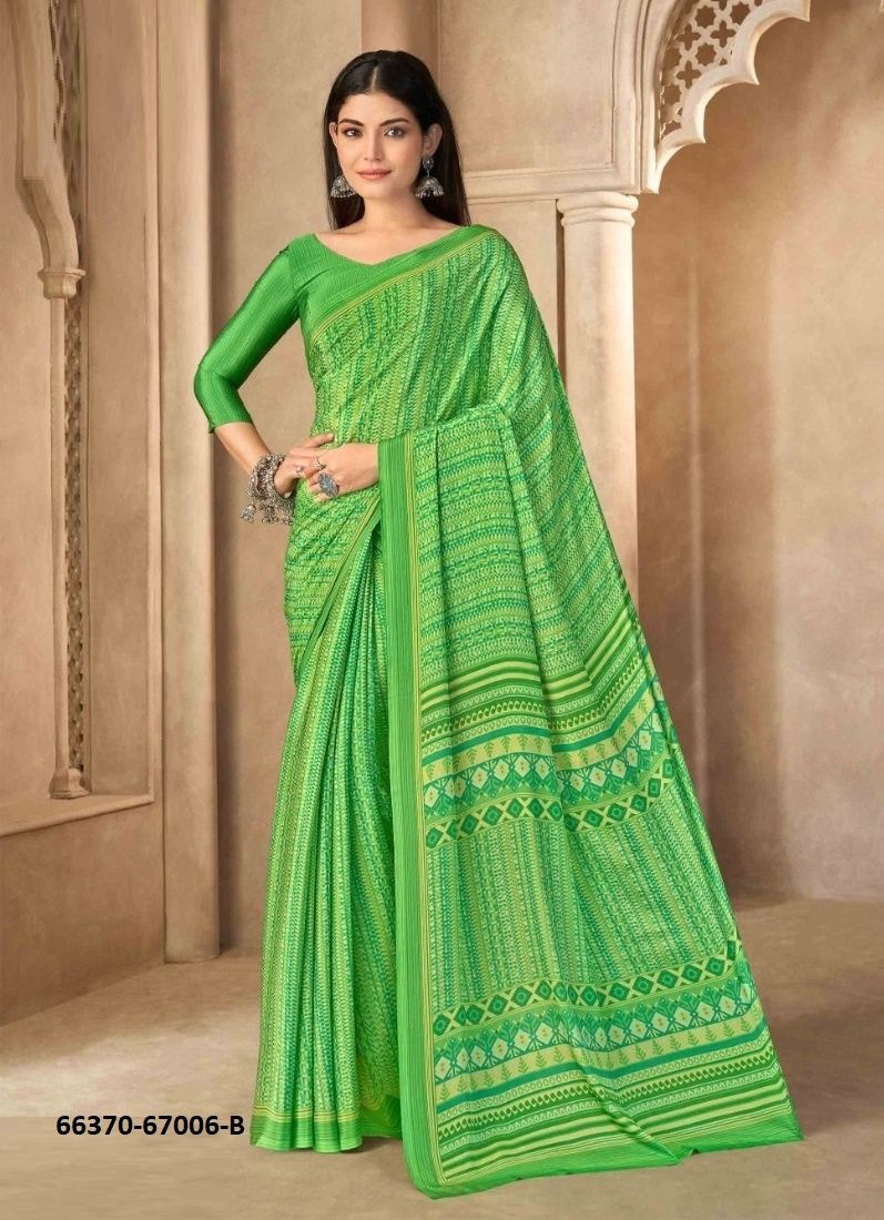 VEDANTA SILK 55 - Catalog # 66370 (Set of 12 Sarees) VEDANTA SILK 55 - Catalog # 66370 (Set of 12 Sarees)