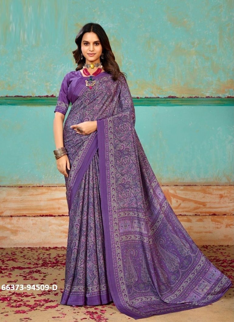 HERITAGE SILK 16 - Catalog # 66373 (Set of 6 Sarees) HERITAGE SILK 16 - Catalog # 66373 (Set of 6 Sarees)