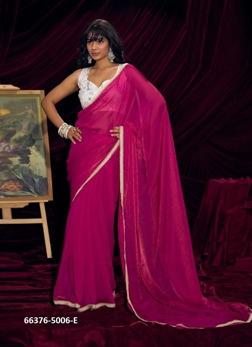 SERIES 5006 - Catalog # 66376 (Set of 5 Sarees) SERIES 5006 - Catalog # 66376 (Set of 5 Sarees)