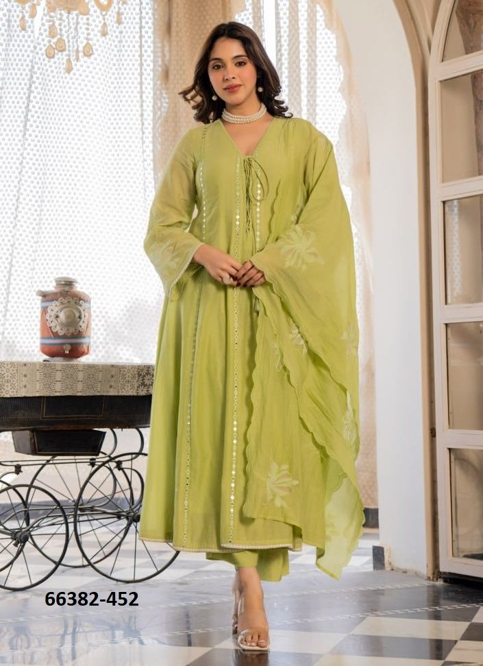 MAITRI - Catalog # 66382 (Set of 2 Readymade Salwar Suits)