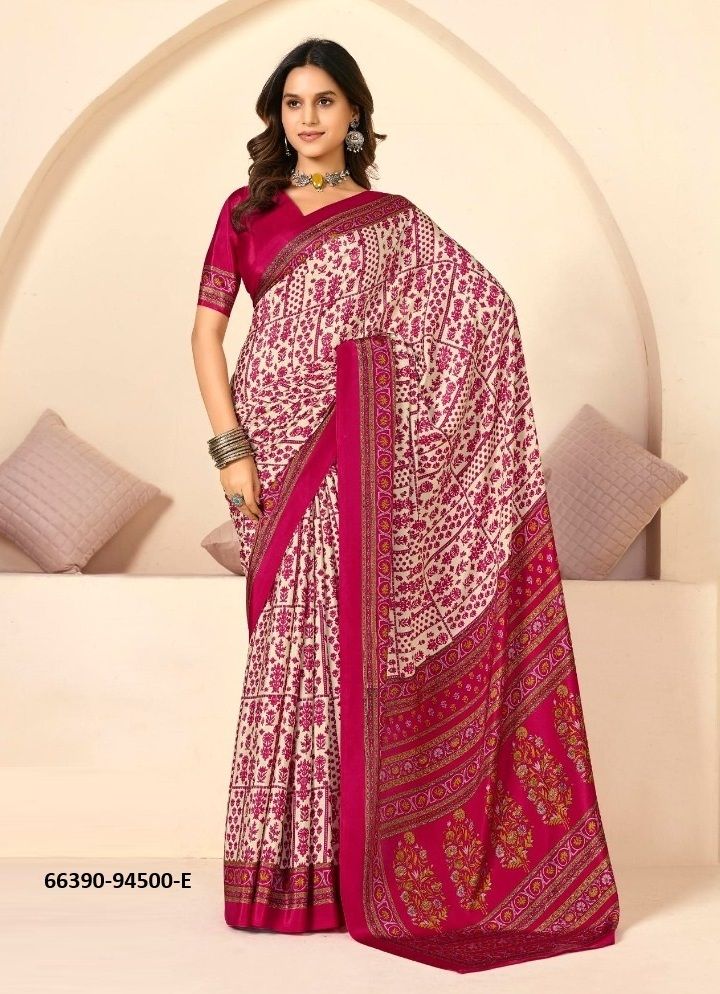 HERITAGE SILK 15 - Catalog # 66390 (Set of 6 Sarees) HERITAGE SILK 15 - Catalog # 66390 (Set of 6 Sarees)