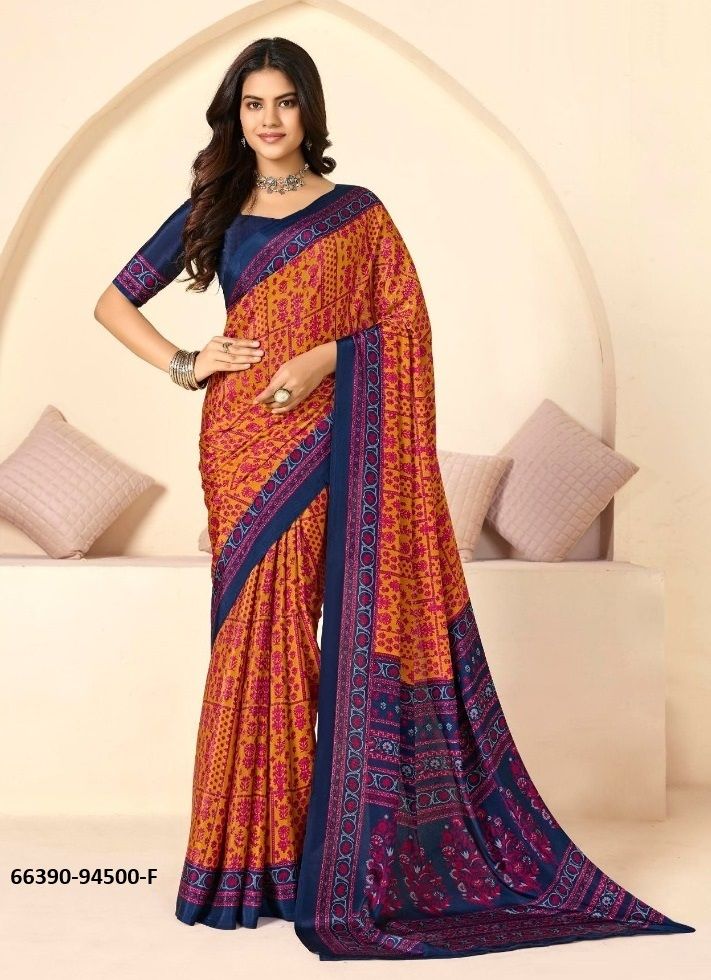HERITAGE SILK 15 - Catalog # 66390 (Set of 6 Sarees) HERITAGE SILK 15 - Catalog # 66390 (Set of 6 Sarees)