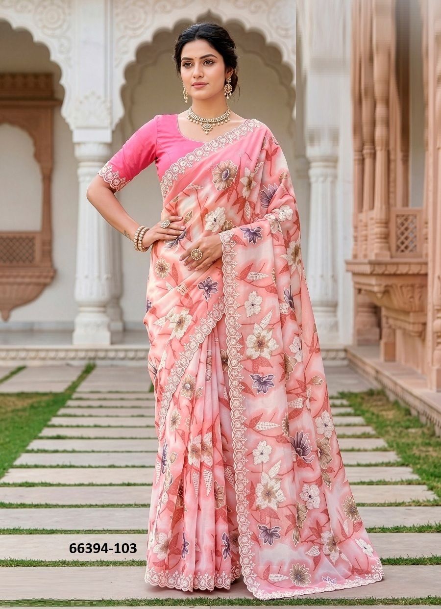 SHUBHANGI 1 - Catalog # 66394 (Set of 8 Sarees) SHUBHANGI 1 - Catalog # 66394 (Set of 8 Sarees)