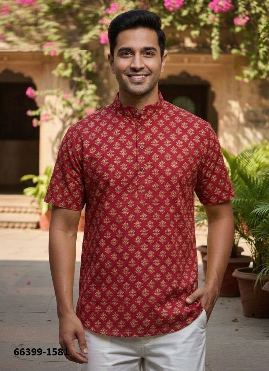 SUMMER KURTA - Catalog # 66399 (Set of 8 Men's Ethnic Wear) SUMMER KURTA - Catalog # 66399 (Set of 8 Men's Ethnic Wear)