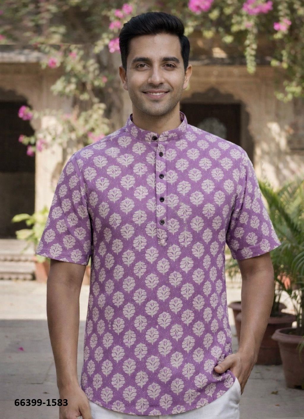 SUMMER KURTA - Catalog # 66399 (Set of 8 Men's Ethnic Wear) SUMMER KURTA - Catalog # 66399 (Set of 8 Men's Ethnic Wear)