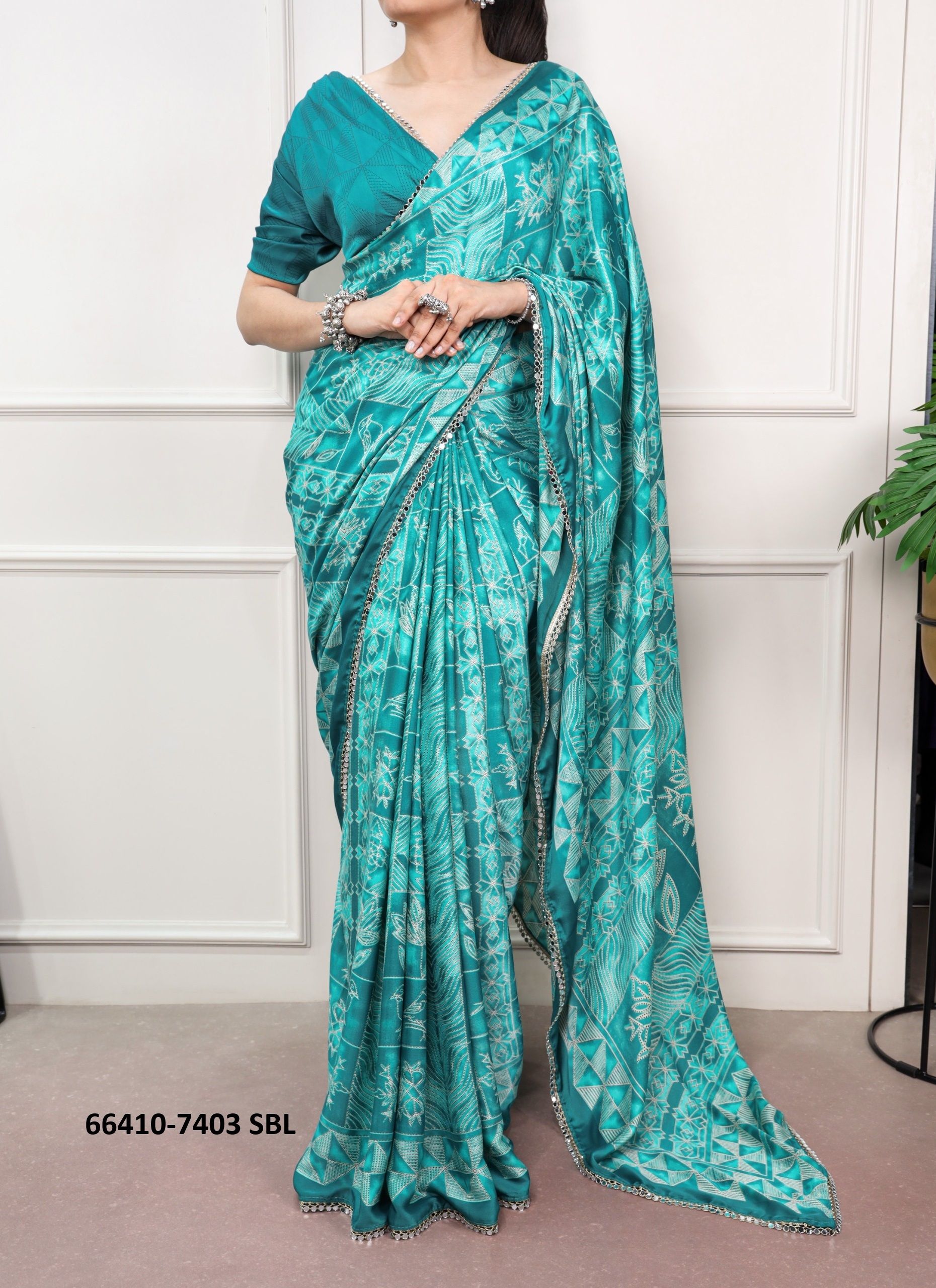 SERIES 7403 - Catalog # 66410 (Set of 4 Sarees) SERIES 7403 - Catalog # 66410 (Set of 4 Sarees)