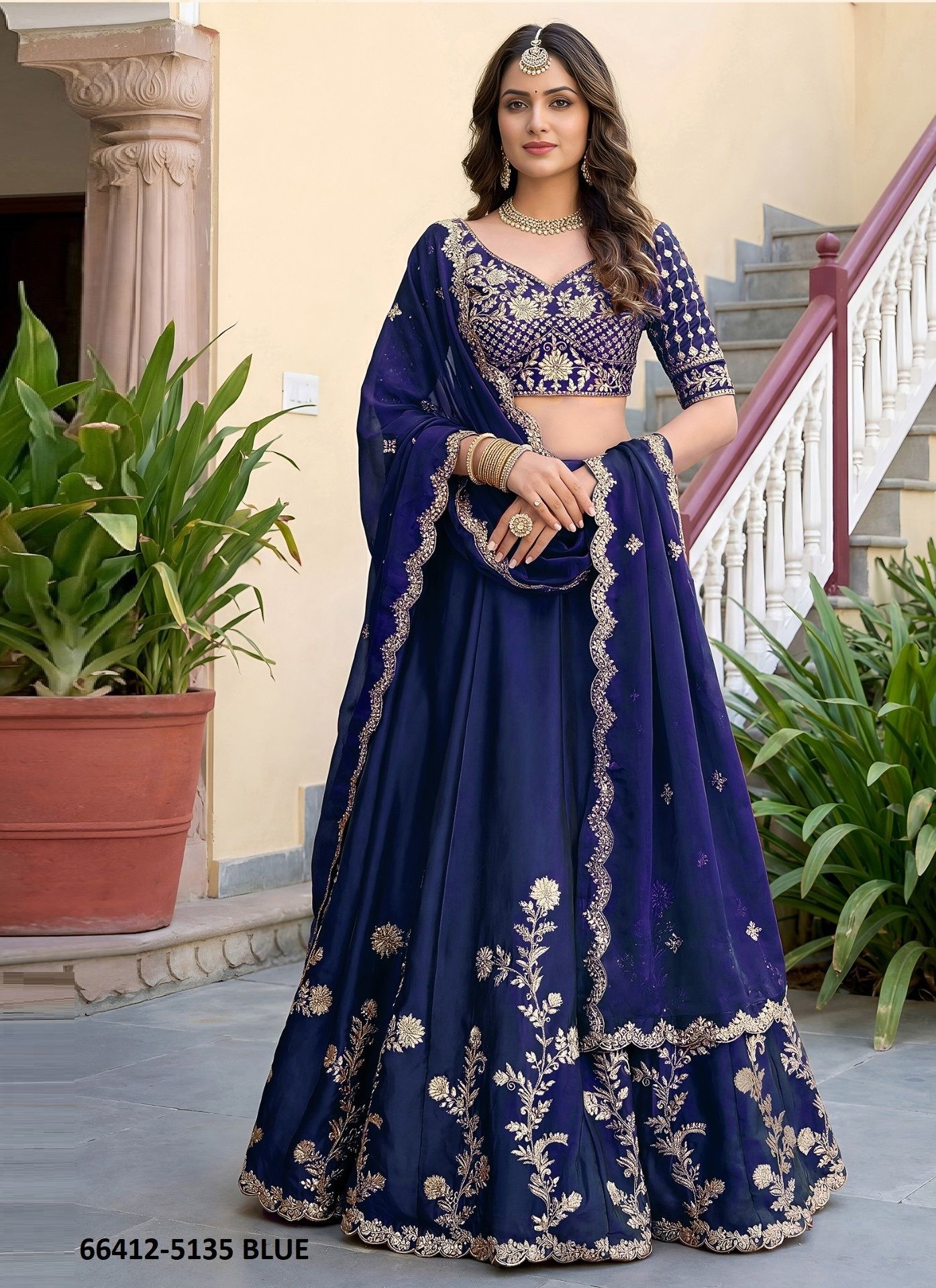 VOLUME 36 - Catalog # 66412 (Set of 7 Semi-Stitched Lehengas) VOLUME 36 - Catalog # 66412 (Set of 7 Semi-Stitched Lehengas)