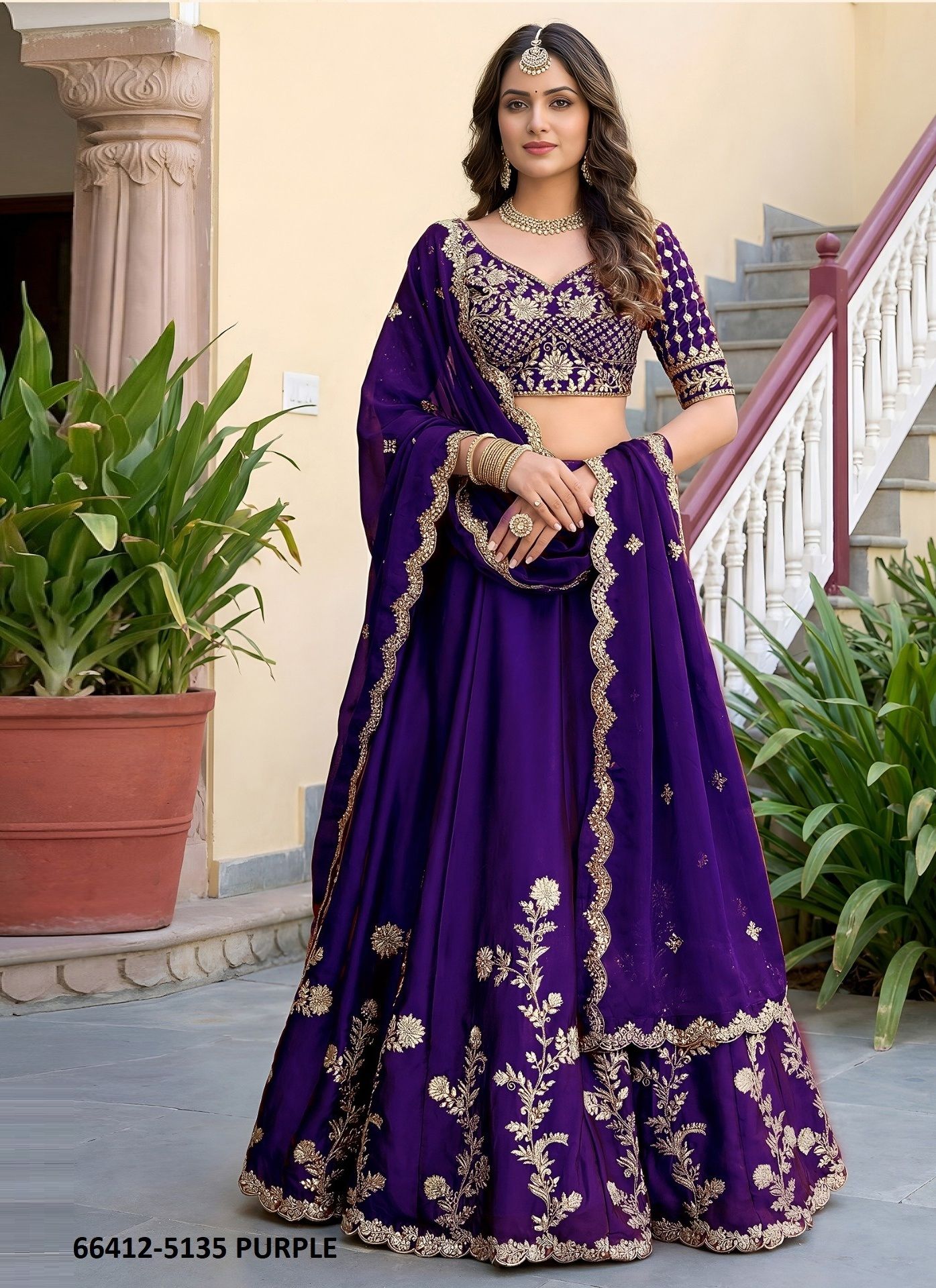VOLUME 36 - Catalog # 66412 (Set of 7 Semi-Stitched Lehengas) VOLUME 36 - Catalog # 66412 (Set of 7 Semi-Stitched Lehengas)