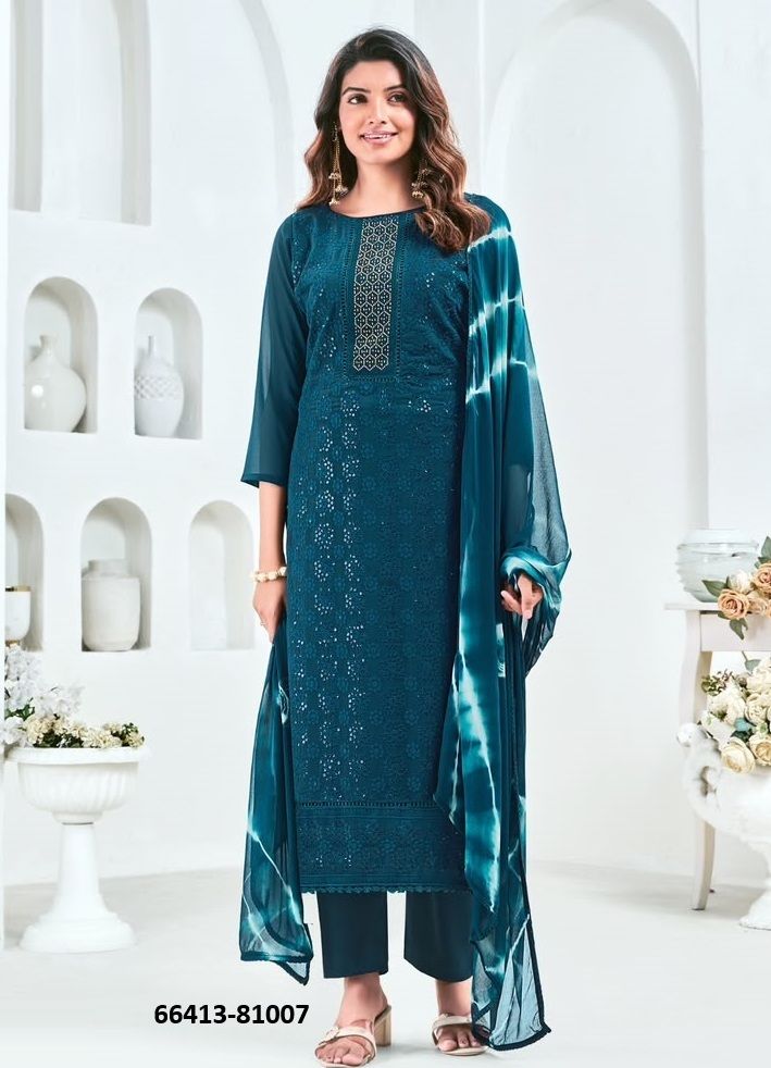 ZULFAT 7 - Catalog # 66413 (Set of 8 Readymade Salwar Suits) ZULFAT 7 - Catalog # 66413 (Set of 8 Readymade Salwar Suits)