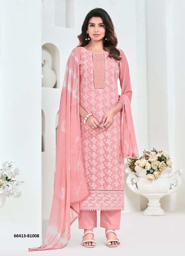 ZULFAT 7 - Catalog # 66413 (Set of 8 Readymade Salwar Suits) ZULFAT 7 - Catalog # 66413 (Set of 8 Readymade Salwar Suits)