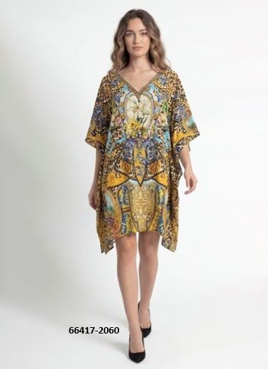 SILK PONCHO 8 - Catalog # 66417 (Set of 8 Kaftans / Ponchos) SILK PONCHO 8 - Catalog # 66417 (Set of 8 Kaftans / Ponchos)