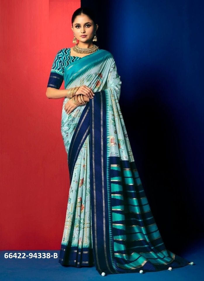 AROMA SILK PLUS 18 - Catalog # 66422 (Set of 6 Sarees) AROMA SILK PLUS 18 - Catalog # 66422 (Set of 6 Sarees)