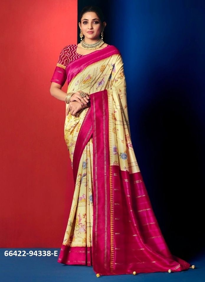 AROMA SILK PLUS 18 - Catalog # 66422 (Set of 6 Sarees) AROMA SILK PLUS 18 - Catalog # 66422 (Set of 6 Sarees)