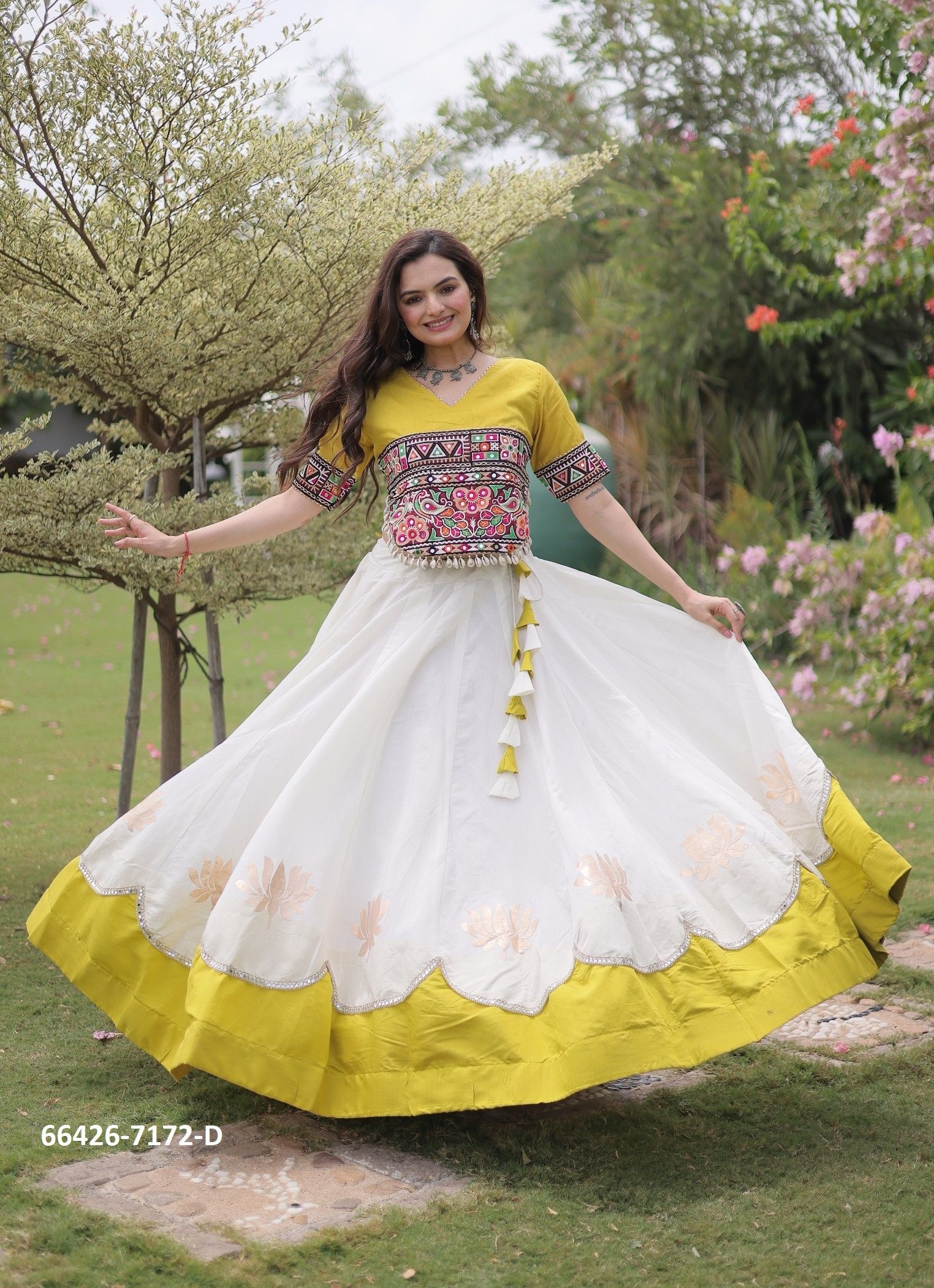 SERIES 7172 - Catalog # 66426 (Set of 10 Readymade Lehengas)